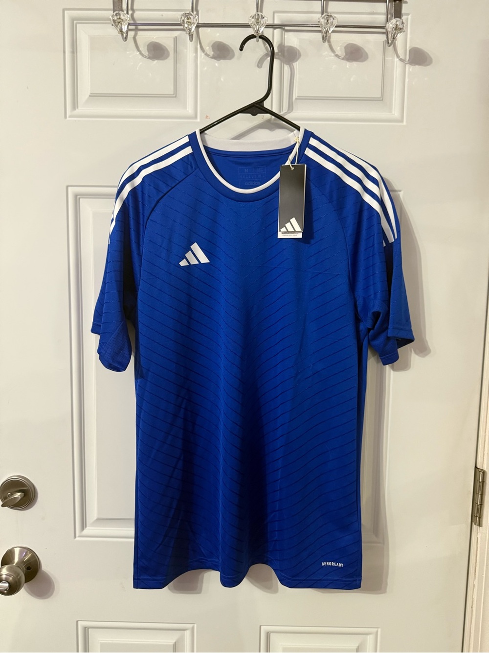 NWT adidas Campeon 23 Soccer Jersey Royal Blue Men’s XL HR2620